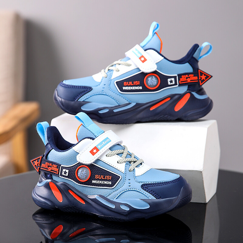 Cipele za dječake 2023. Dječje ležerne tenisice Nove jesenske dječje sportske cipele od PU kože Teniske lagane modne tenisice za dječake