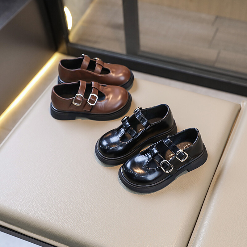 Ehtsast nahast poiste Campuse kingad Pehmest lehmanahast tüdrukute vabaajajalatsid Kevad- ja sügisene laste nahast kingad