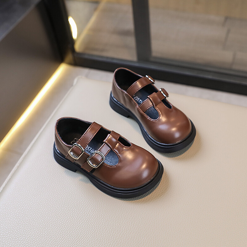 Ehtsast nahast poiste Campuse kingad Pehmest lehmanahast tüdrukute vabaajajalatsid Kevad- ja sügisene laste nahast kingad