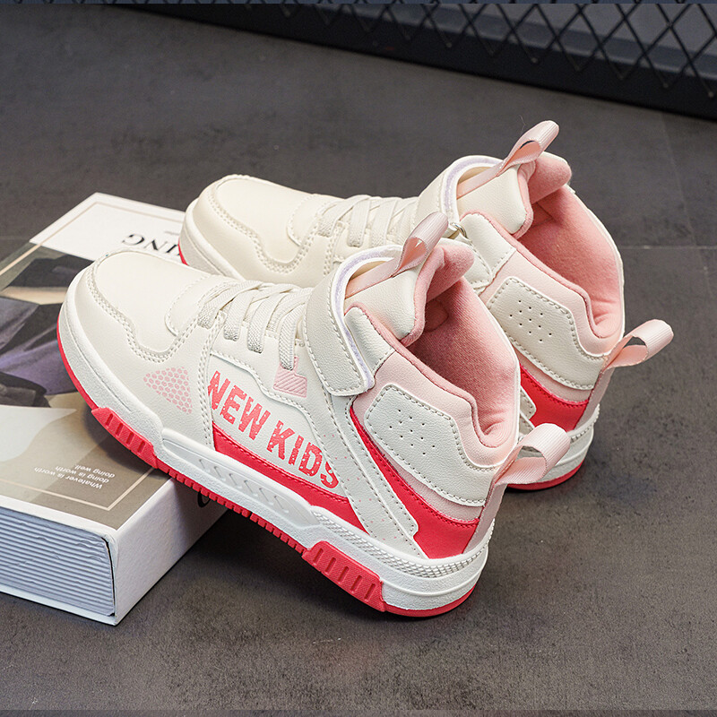 Talvine soojad Lapsed Tossud Poistele Tüdrukutele Rulajalatsid Palhjad Moodsad lapsed Sport Tennis Kõndimine Vabaaja soojad jalanõud