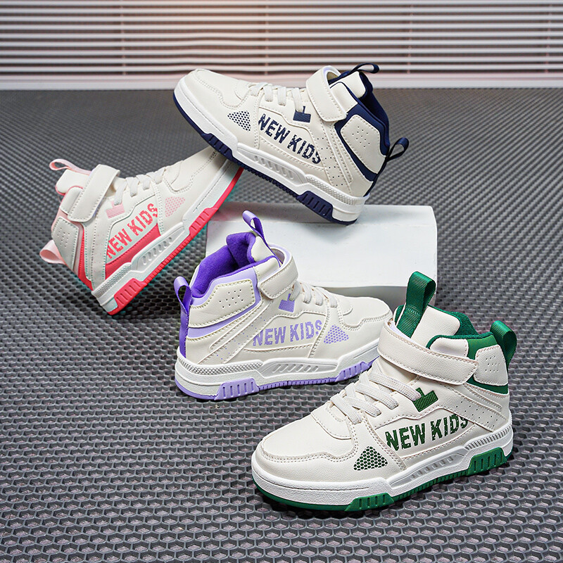 Talvine soojad Lapsed Tossud Poistele Tüdrukutele Rulajalatsid Palhjad Moodsad lapsed Sport Tennis Kõndimine Vabaaja soojad jalanõud