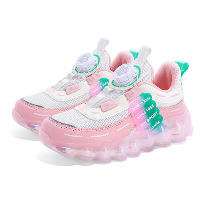 Uued libisemisvastased Breathabler laste tossud poistele Tüdrukutele Laste vabaajajalatsid Pöörleva pandlaga disainiga välispordijalatsid