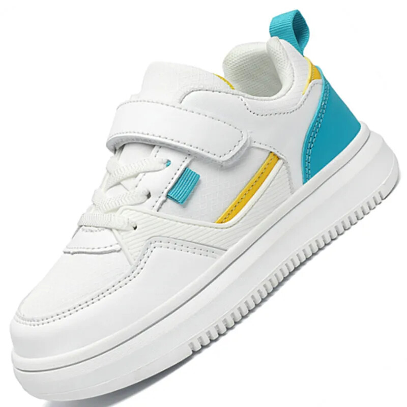 2022. aasta sügis, uus võrk, vabaaja nahast poiste jalatsid, tüdrukute jalatsid, valged, väikelaste jalatsid, tennised, lapsed, lapsed, hingavad