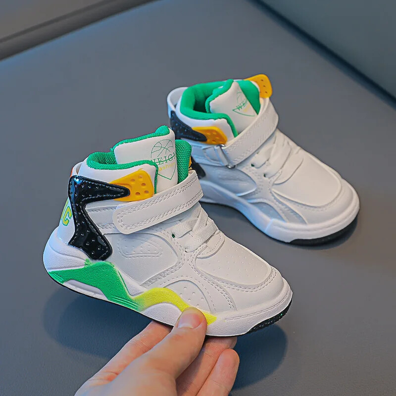 Pantofi noi pentru copii, băieți, pantofi sport casual, pantofi pentru fetițe, pantofi de bord pentru copii, pantofi de alergare, pantofi de baschet Dimensiune: 23-36