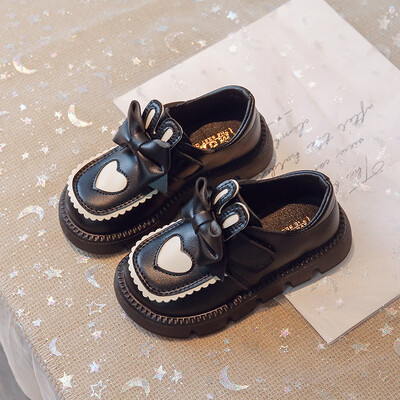 Βρεφικό παπούτσι Μικρό δερμάτινο παιδικό παπούτσι για κορίτσι Princess Shoe girl Μαλακό πέλμα Mary Jane Παπούτσια ρετρό μόδας Туфли Для Девочки