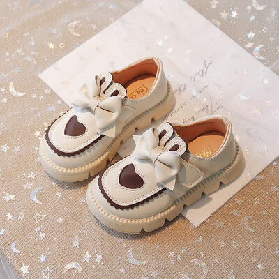 Βρεφικό παπούτσι Μικρό δερμάτινο παιδικό παπούτσι για κορίτσι Princess Shoe girl Μαλακό πέλμα Mary Jane Παπούτσια ρετρό μόδας Туфли Для Девочки