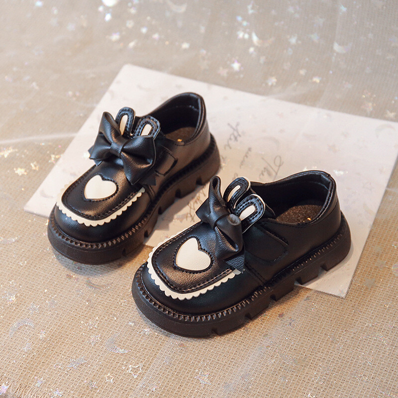 Βρεφικό παπούτσι Μικρό δερμάτινο παιδικό παπούτσι για κορίτσι Princess Shoe girl Μαλακό πέλμα Mary Jane Παπούτσια ρετρό μόδας Туфли Для Девочки