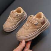 Dječje tenisice Dječaci PU koža Uzrok Dječje trčanje Cipele za hodanje Proljeće Jesen Vanjska obuća Cipele protiv klizanja