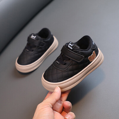 Dječje tenisice Dječaci PU koža Uzrok Dječje trčanje Cipele za hodanje Proljeće Jesen Vanjska obuća Cipele protiv klizanja