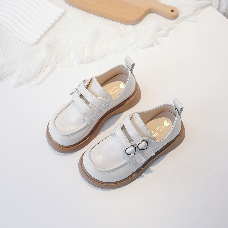 Laste ühevärvilised nahast kingad Kevad Uus Suurbritannia Poiste vormirõivad Koolijalatsid Lihtne vabaaja Lihtne Lapsed Moodsad Tüdrukud PU