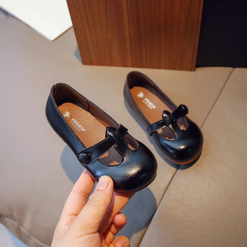 Princess Girls Lamedad kingad Hingavad pehmest PU-nahast kleidikingad balletitantsu jaoks.