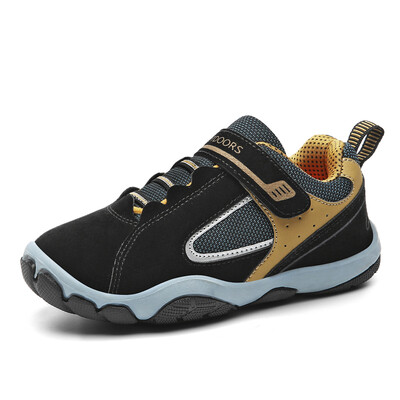 Пролетни есенни кожени детски обувки Водоустойчиви детски маратонки Дишащи спортни обувки за момичета и момчета Маратонки за открито