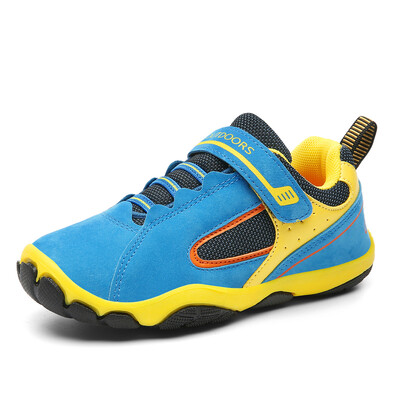 Пролетни есенни кожени детски обувки Водоустойчиви детски маратонки Дишащи спортни обувки за момичета и момчета Маратонки за открито