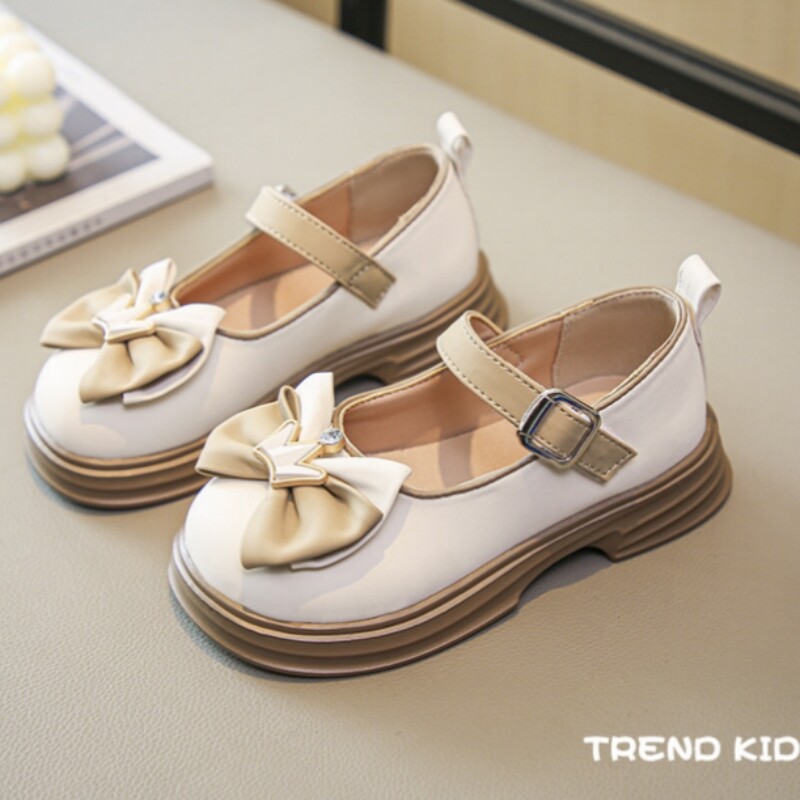 zapatos niña Tüdrukute kingad Nahast kingad Kroonprintsessi kingad 2023. aasta sügisene lastejalats tüdrukule Pehme tallaga kikilipsu lastekingad туфли