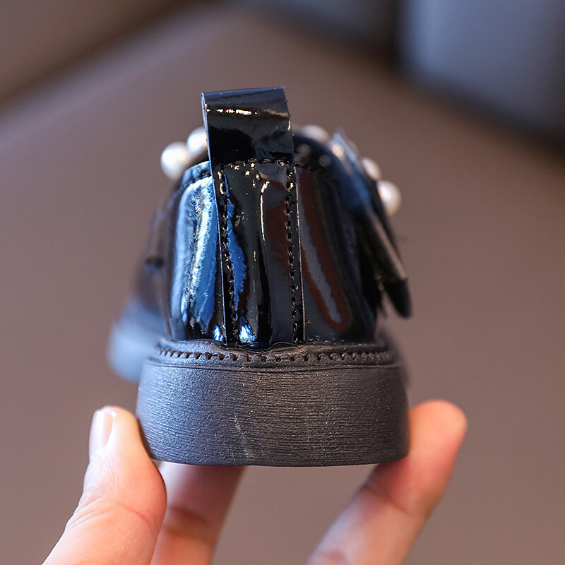 Dječje kožne cipele Proljetna moda za djevojčice Mary Janes PU gornji meki donji dio Ružičasto crni debeli donji dio Martinje za dječake