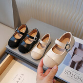 Pantof de piele pentru fetiță 2023 Pantof de prințesă Mary Jane, în stil colegiu, pantof pentru bebeluși, pantof pentru copii, pentru fată Туфли Для Девочки Tenis De Niña