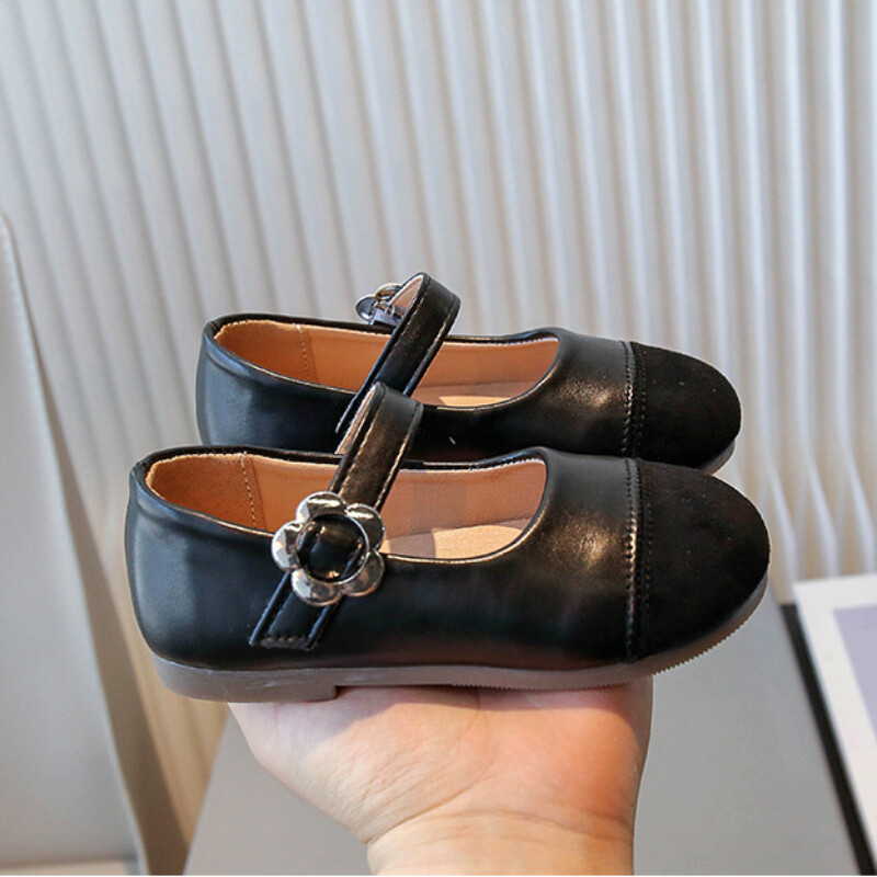 Pantof de piele pentru fetiță 2023 Pantof de prințesă Mary Jane, în stil colegiu, pantof pentru bebeluși, pantof pentru copii, pentru fată Туфли Для Девочки Tenis De Niña