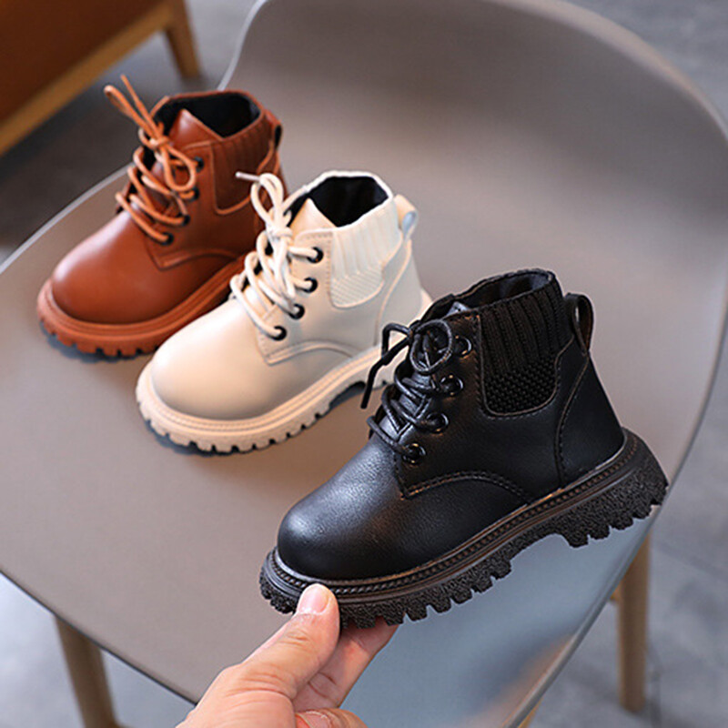 Lastejalatsid Lühikesed pahkluudega lumesaapad Laste spordisaapad poistele tüdrukutele Mood Pehmed, soojad väikelaste saapad, suurus 21-30