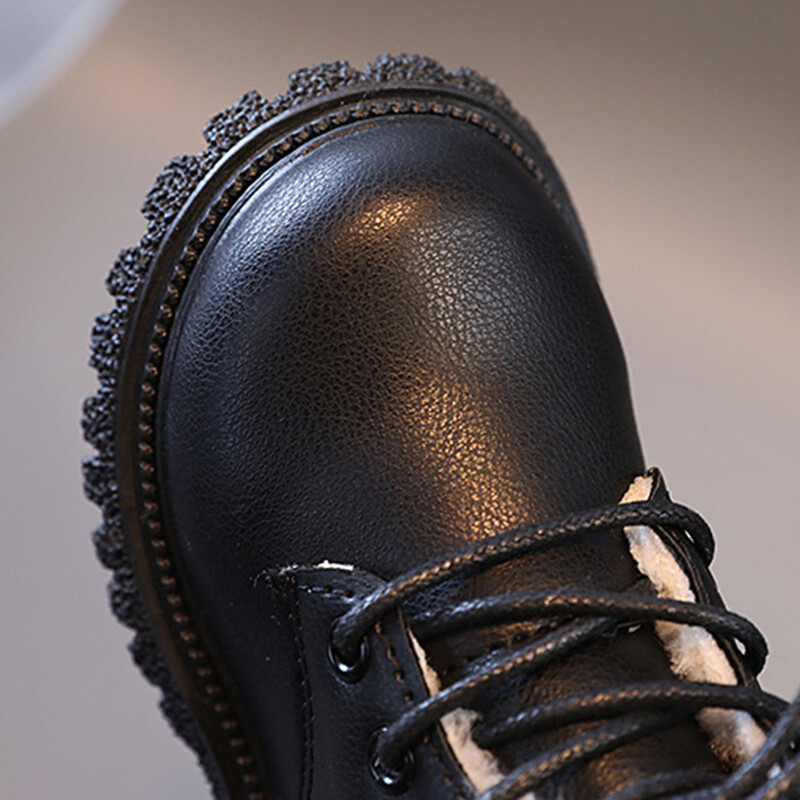 Lastejalatsid Lühikesed pahkluudega lumesaapad Laste spordisaapad poistele tüdrukutele Mood Pehmed, soojad väikelaste saapad, suurus 21-30