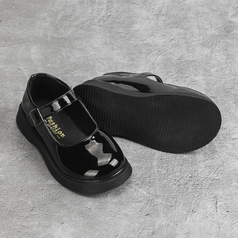 Uued retro tüdrukute paksu põhjaga kõrgendatud mood Korea väikesed nahast kingad vabaaja ja mugavad õpilaskingad Laste kingad