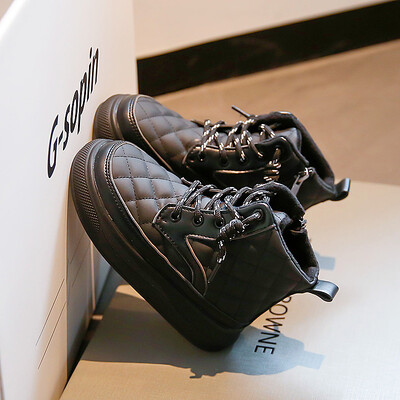 Lastele Soojad Lühikesed Saapad Talvised Poisid Ilusad Briti Stiilis Saapad Tüdrukutele Moodsad puuvillased jalanõud Laste Veekindlad Soojad Talvekingad