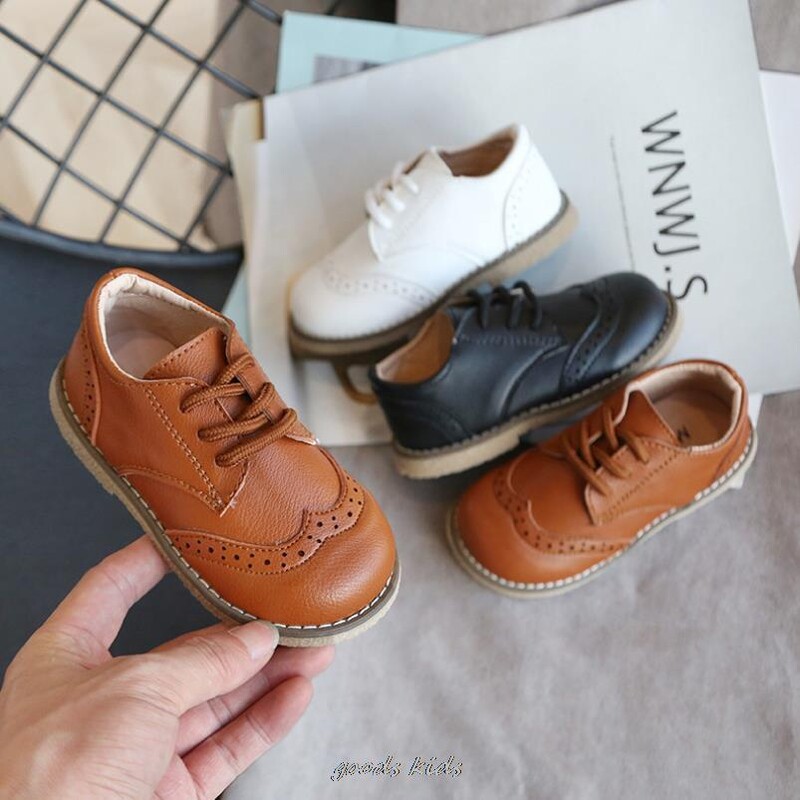 Uued kevadsügised laste nahast kingad poistele Tüdrukutele vabaajajalatsid Lapsed pehme põhjaga vabaajajalatsid Beebi tossud