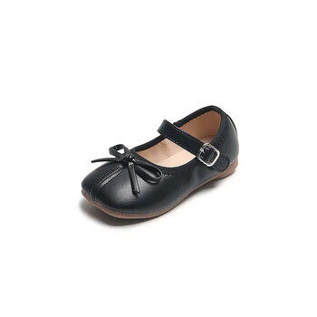 Μόδα Mary Janes Παπούτσια για Baby Butterfly Girls Flats Soft Singe Παπούτσια για Παιδιά Κοριτσίστικα PU Δερμάτινα παπούτσια