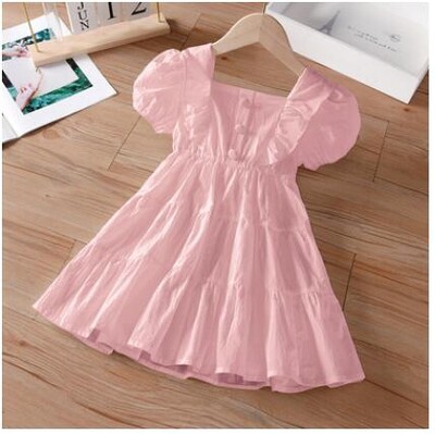 Letné detské spoločenské šaty pre dievčatká princeznovské šaty z bavlny a bielej farby bez rukávov s výšivkou, ležérne módne oblečenie