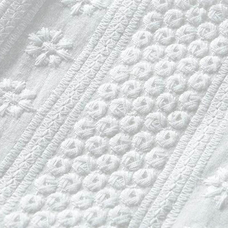 Letné detské spoločenské šaty pre dievčatká princeznovské šaty z bavlny a bielej farby bez rukávov s výšivkou, ležérne módne oblečenie