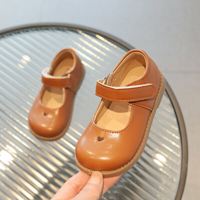 Нови детски обувки в британски стил Kid Princess Mary Janes Academy Малки кожени обувки за момичета