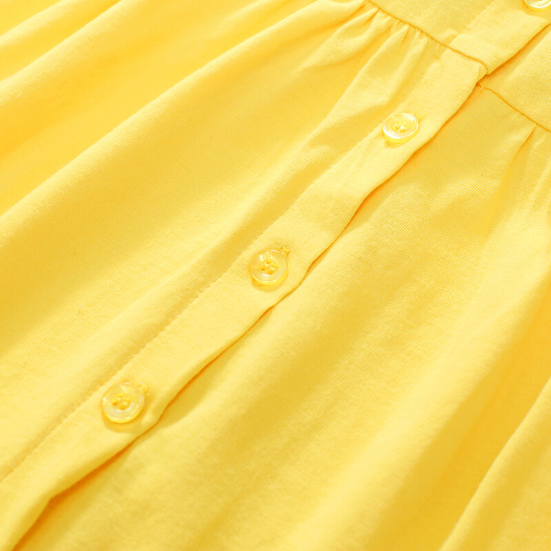 Little maven Korejske haljine Dječja odjeća Ljetna princeza haljina za djevojčice Dječja odjeća Vez iz crtića Cvijeće Pamuk