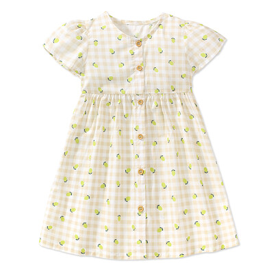 Little Maven 2024 suve multifilmi võre printsessi pidulik sünnipäevakleit Beebi tüdrukute kleidid peokleit lastele riided