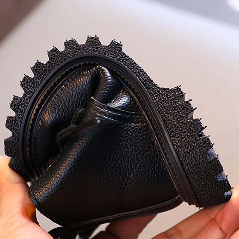 Bērniem Ādas Bērnu Chelsea Īsi Zābaki Ūdensnecaurlaidīgi Bērnu Apavi Zēniem Puszābaki Modes Meitenēm Sniega zābaki Mazu bērnu ikdienas apavi