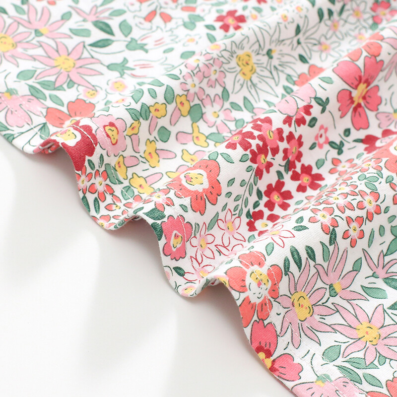 Little maven Girls Party Prints Kleidid Tüdrukutele Suvi 2024 Puuvillased lasteriided Lilled Lastekleidid Kostüümid