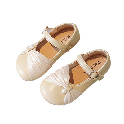 Kevad tüdrukud pärlnahast kingad Lastele armsad armsad printsess pehmed mugavad jalanõud väikelastele libisemisvastased vabaajajalatsid