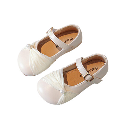 Kevad tüdrukud pärlnahast kingad Lastele armsad armsad printsess pehmed mugavad jalanõud väikelastele libisemisvastased vabaajajalatsid