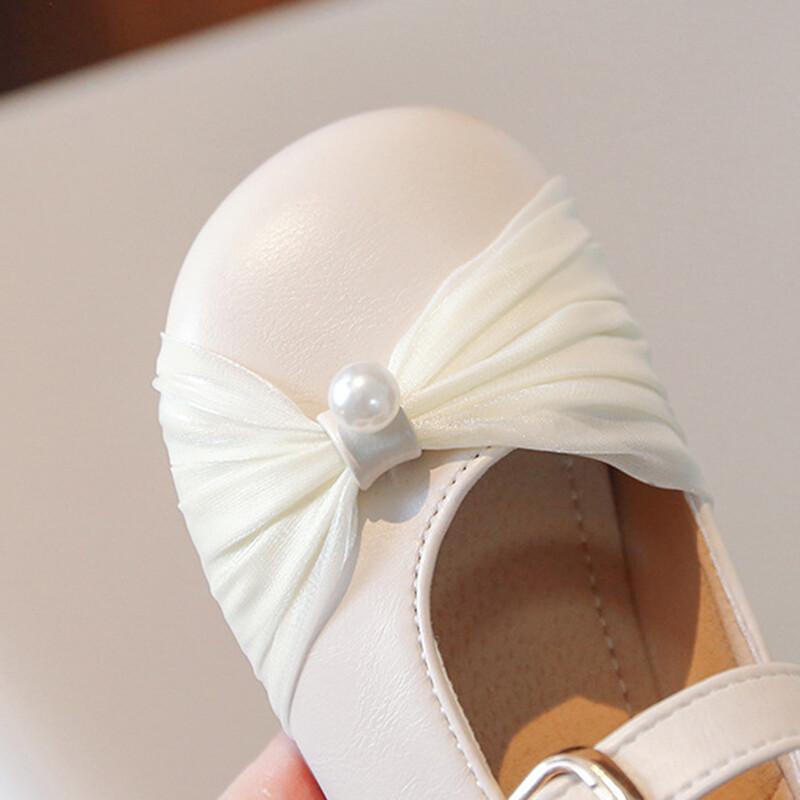 Kevad tüdrukud pärlnahast kingad Lastele armsad armsad printsess pehmed mugavad jalanõud väikelastele libisemisvastased vabaajajalatsid