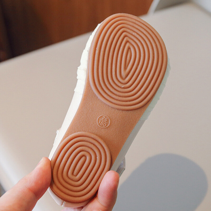 Kevad tüdrukud pärlnahast kingad Lastele armsad armsad printsess pehmed mugavad jalanõud väikelastele libisemisvastased vabaajajalatsid