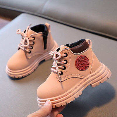 Moodsad lastesaapad 2024 Tüdrukutele Beebisaapad Kingad Poiste vabaaja Väikesed Kollased Lühikesed Saapad Sügistalvel Lastele Soojad kingad