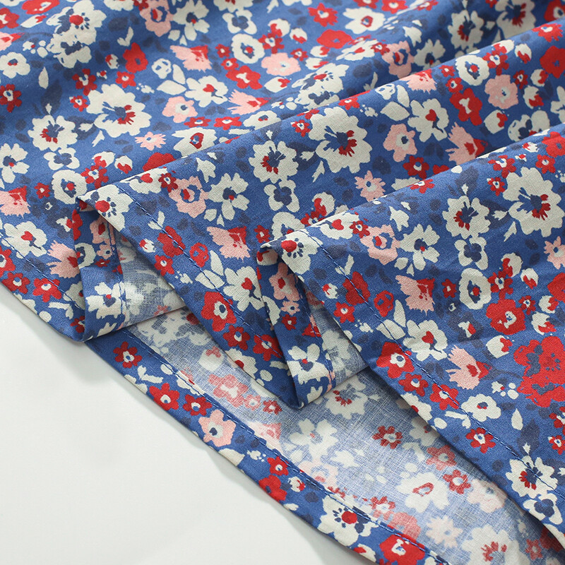 Little maven Baby Girls 2024 Suveprintsessi sünnipäevakleit Puuvillane multifilm Lilled Riided Vabaaja väikelaste lasteriided