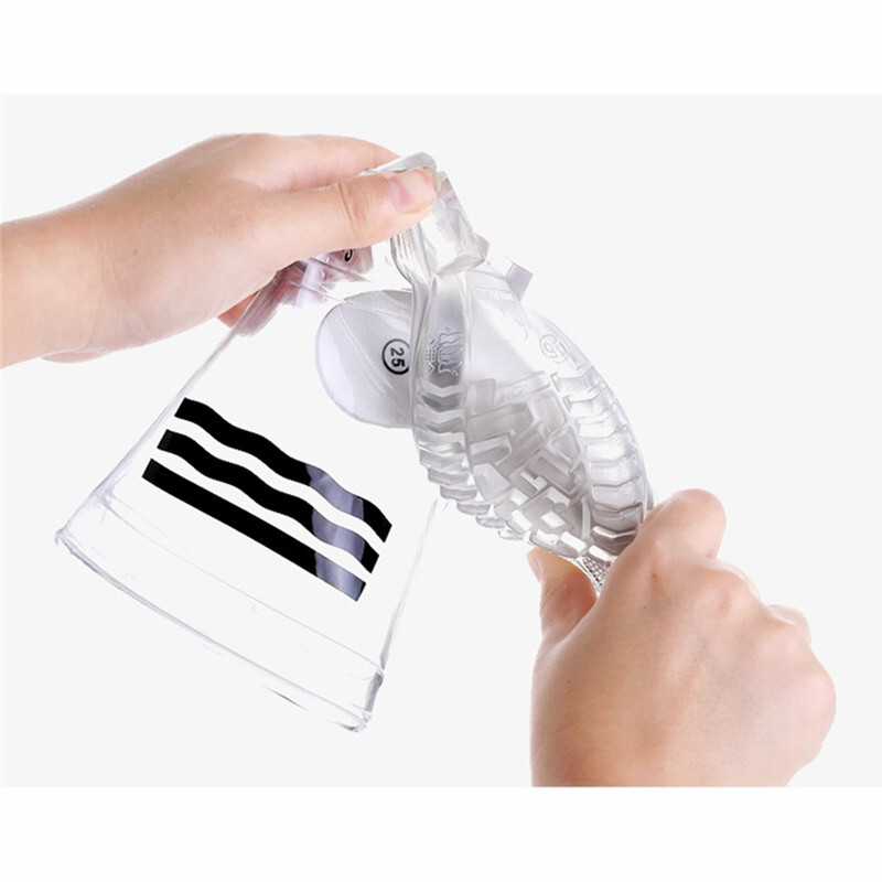 Lapsed poistele, tüdrukutele, vihmasaapad, selged, veekindlad, veekindlad jalatsid, PVC pehmed vihmasaapad õpilastele, poistele, kummist vihmasaapad