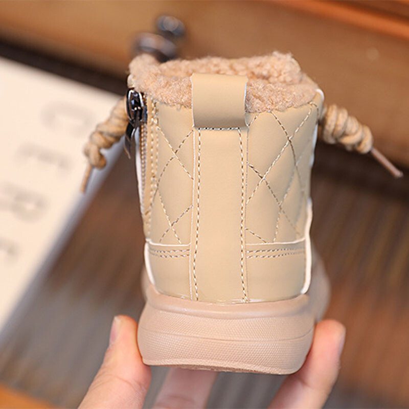 2024. aasta talve uued lastejalatsid 1–6-aastastele poistele, nahksaapad, tüdrukute moe Korea väljaanne Martin Boots, trendikad kingad