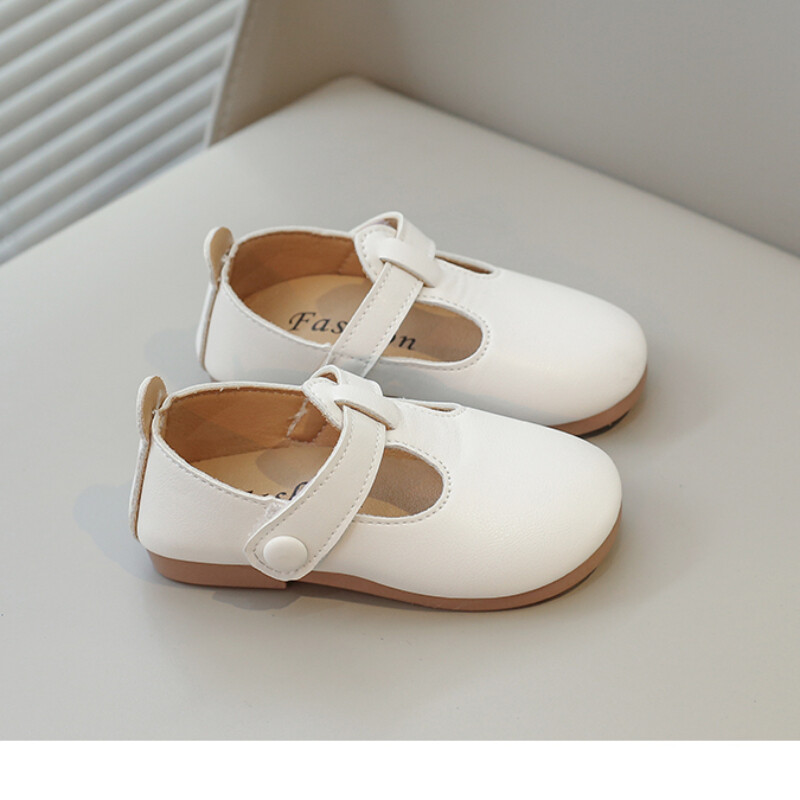 Kevad-sügis lastejalatsid T rihmaga nahast kingad tüdrukutele, poistele, libisemiskindlad väikelapsed Mary Janes beebidele, pandlaga rihmaga jalatsid