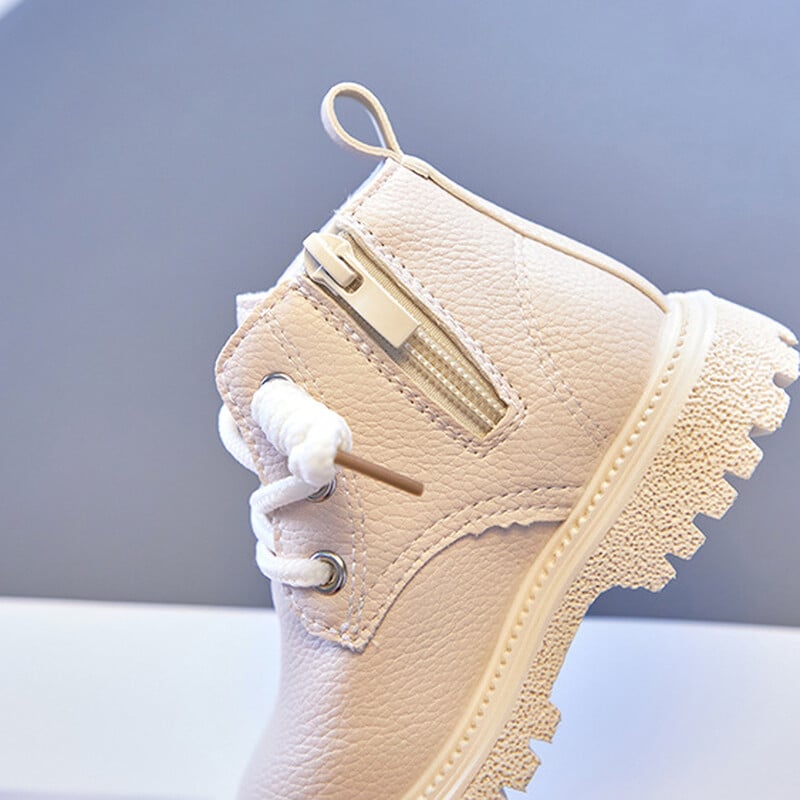 Beebidele Lastele Lühikesed Saapad Poiste Kingad Sügistalvine Nahast Laste Saapad Mood Väikelapsed Tüdrukutele Saapad Saapad Lastele Lumekingad E08091