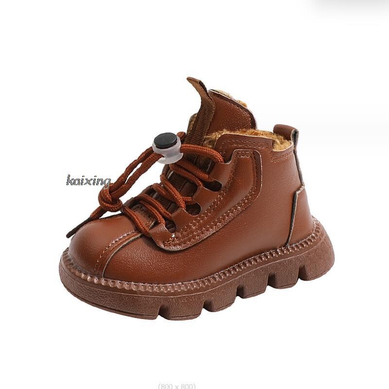 Briti sügistalv väikelaste saapad, poisid, tüdrukud, nahksaapad, pehmed veekindlad, libisemiskindlad soojad lastejalatsid vabaaja libisemiskindlad