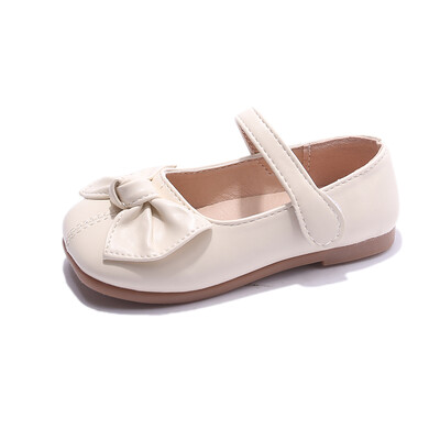 Papion, cu talpă moale, anti-alunecare, pantofi din piele pentru fete, primăvară, toamnă, în aer liber, PU, pantofi casual din piele, mărimea 21-35, sandale de femeie