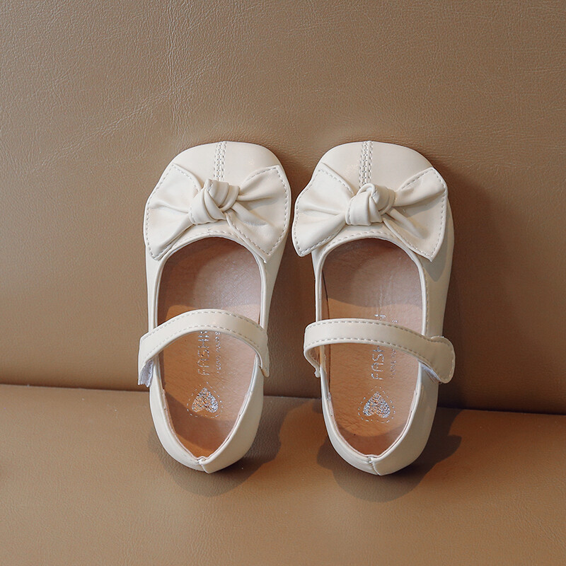 Papion, cu talpă moale, anti-alunecare, pantofi din piele pentru fete, primăvară, toamnă, în aer liber, PU, pantofi casual din piele, mărimea 21-35, sandale de femeie