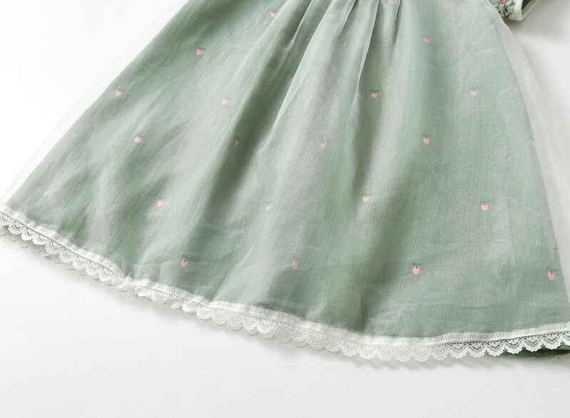 2024. aasta imiku lilletikandid, laste kleit, käsitsi valmistatud kleidid, 1–6-aastastele tüdrukutele, laste sünnipäevaks ristimisriided