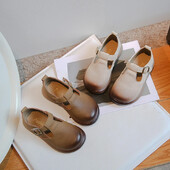 2024. aasta kevad, uus stiil Moodsad ja mugavad vabaaja madala suuga tüdrukute pehme tallaga kulumiskindlad madala otsaga nahast kingad