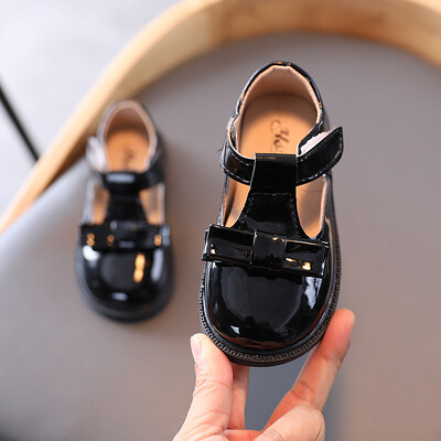 1 2 3 4 5 6 Aasta 2021 Moekar kevadkleidi jaoks Beebi tüdrukud Kaunid kingad Laste Tossud Laste Lakknahast kingad Lamedad